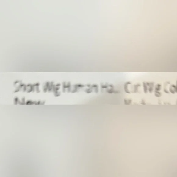 Human hair layered pixie wig NWT - Picture 7 of 7